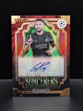 Topps Merlin UEFA 2023-24 Gonçalo Ramos PSG Sorcerers Red Autograph /5 picture