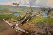America Strikes Back by Robert Taylor signed by Tex Hill & Pearl Harbor Veterans picture