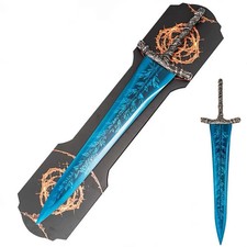 48 Inch All Metal Dark Moon Greatsword Carian Ranni's Moonlight Blue Cosplay Swo picture
