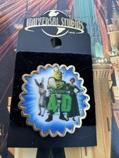 Universal Studios Shrek 4-D 4D Adventure 2003 Deamworks Donkey Fiona Pin picture
