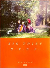 BIG THIEF U.F.O.F. Ltd Ed HUGE RARE Tour 2022 POSTER | FRAME & SIZE OPTION picture