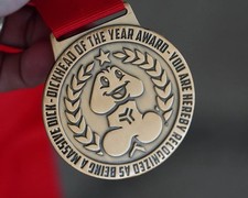 Dickhead of the Year Medal – Funny Gag Gift for Him, Crass Party Award Humor picture