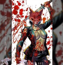 Exquisite Corpses Fox Mask Killer #1 Nycc Battle Damage Variant Presale 10/25☆ picture