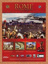 2004 Rome Total War PC Original Advertisement / Retro Promo v1 picture
