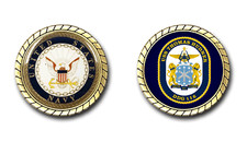 USS Thomas Hudner DDG-116 Crest Challenge Coin picture