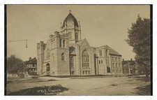 Bloomington Indiana 1st M.E. Church Standard Postcard COPY RPPC picture