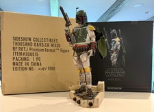 SIDESHOW STAR WARS Boba Fett ROTJ  Premium Format 2017 #300515 picture
