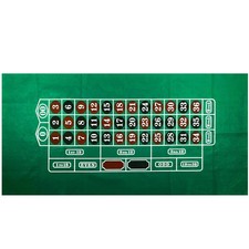 Roulette Table Top Felt Layout - 36