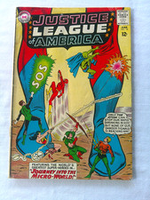 Justice League of America #18 DC 1963 Good- Journey into the Micro-World picture