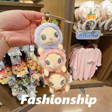 Authentic Shanghai Disney 2026 Summer Zootopia lemmings Plush keychain picture