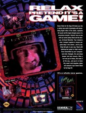 Sewer Shark 3DO Sega CD Classic Promo Game Ad Wall Art Print Poster - Glossy (B) picture