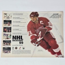 NHL Breakaway 99 Nintendo 64 N64 Sweat the Details Print Ad/Poster Promo Art picture