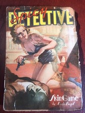 Spicy Detective Stories Sept 1939 Pulp Magazine original rare decent condition picture