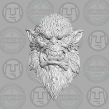 Bigfoot custom head v2 for 1:6 1:10 1:12 1:18 fantasy action figures picture