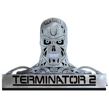 Terminator 2 Pinball Topper Acrylic LED RGB Topper for Pinball Machine Game Sign picture