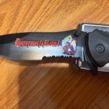 Ghostbusters 1984 Stec Spring Assisted Open Pocket Knife9” picture