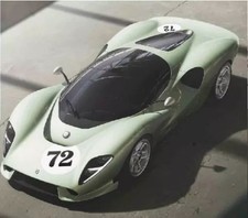 Peako 1/18 DeTomaso P72 #72 Green Diecast Model Car PE83804 Used picture