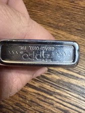 Vintage, 1984, Zippo Lighter, Flower Design, 1984 Not Engraved Beautiful picture