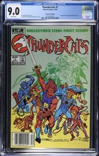 Thundercats #1 Newsstand CGC 9.0 1st App. TV Series Marvel Comics 1985 picture