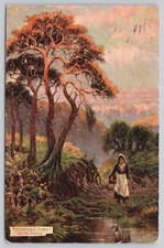 Raphael Tuck Oilette Picturesque Surrey On The Downs Postcard picture