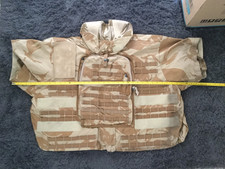 UK Desert Flak Vest Cover armor Carrier so large little dirty on one side picture