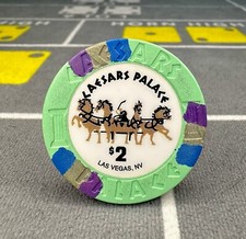 🎰🎲$2 Caesars Palace Casino Poker Chip🎲🎰 picture