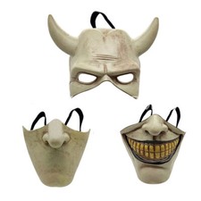 Black Phone Costume Mask The Grabber Mask Horror Halloween Cosplay party Xmas picture