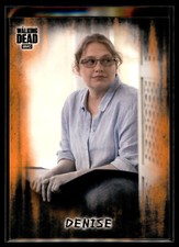 2018 Topps Walking Dead Hunters and the Hunted ORANGE Parallel #54 Denise picture