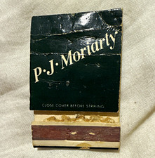 P.J. Moriarty The Banshee Room Vintage Restaurant Matchbook Cover picture