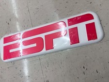 ESPN Metal Sign 15 By 4 Inch Mancave , Garage, Bar , Shop picture
