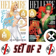 🔥✖️ EMMA FROST & JEAN GREY DAVID NAKAYAMA Hellfire Gala 2023 Variant Set picture