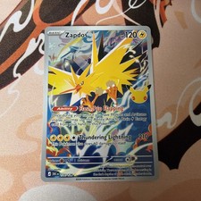 Zapdos 133/128 30th Celebrations Ultra Rare Full Art Holo Pokémon TCG 2026 picture