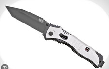 SOG Mini Flashback Clip Point Satin SAT101-CP  Assisted Opening picture