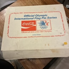 1984 Olympics International Flag Pin Series #1 Limited Edition.los Angeles picture