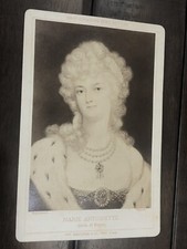 Excellent Bruckmann Collection Marie Antoinette Queen of France - Antique 1800s  picture