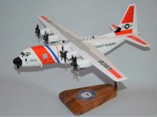 US Coast Guard Lockheed C-130J Hercules Logo Base Desk Model 1/72 SC Airplane picture