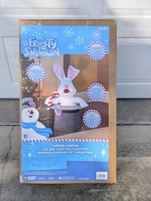 2.8 Ft Animated Hocus Pocus Rabbit Prop Frosty the Snowman SHIPS NOW in Hand picture