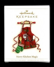 MERRY KITCHEN MAGIC 2006 VINTAGE COLLECTIBLE HALLMARK KEEPSAKE ORNAMENT MINT picture