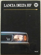LANCIA  DELTA HF Car Press Media Pack 1984 Photos Specification Drawings picture
