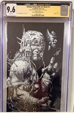Weapon X Wolverine Johnny Desjardins Metal Signed Sketch Remark 3/10 CGC picture