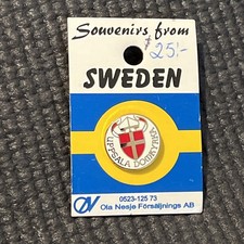 Vintage Uppsala Cathedral Sweden Lapel Hat Pin Travel Souvenir Domkyrka P7902 picture