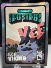 VeeFriend Super Sticker Spectacular Series Comic VERSATILE VIKING 1st Appearance picture