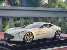 1/18 Tecnomodel Aston Martin One-77 On Carbon Base Resin Model Car (Please Read) picture