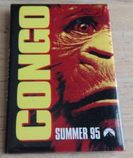 Congo Promotional Pin 1995 Movie Film based on a Michael Crichton book Tim Curry picture