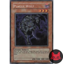 Yugioh Plague Wolf FOTB-EN065 Secret Rare LP picture