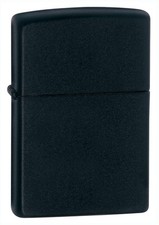 Zippo Windproof Black Matte Lighter,  Item 218, New In Box picture