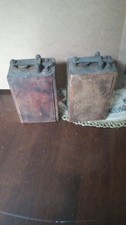 Vintage Model T Ford Coil In Wood Box 2 pieces picture