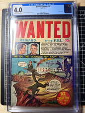 Wanted Comics #12 (Orbit 1948) CGC 4.0 Golden Age Crime & Thriller SOTI picture