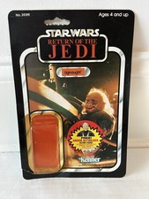 STAR WARS UGNAUGHT 77 CARDBACK W/ATTCH BUB KENNER VINTAGE 1983 CLOUD CITY ESB picture