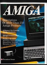 Amiga Buyer’s Guide Magazine Cover Ad Vintage Computer Products Issue picture